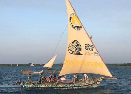 World’s 1st recycled plastic sailing boat to promote circular solutions in E. Africa