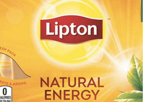 Lipton produces fully recyclable packaging