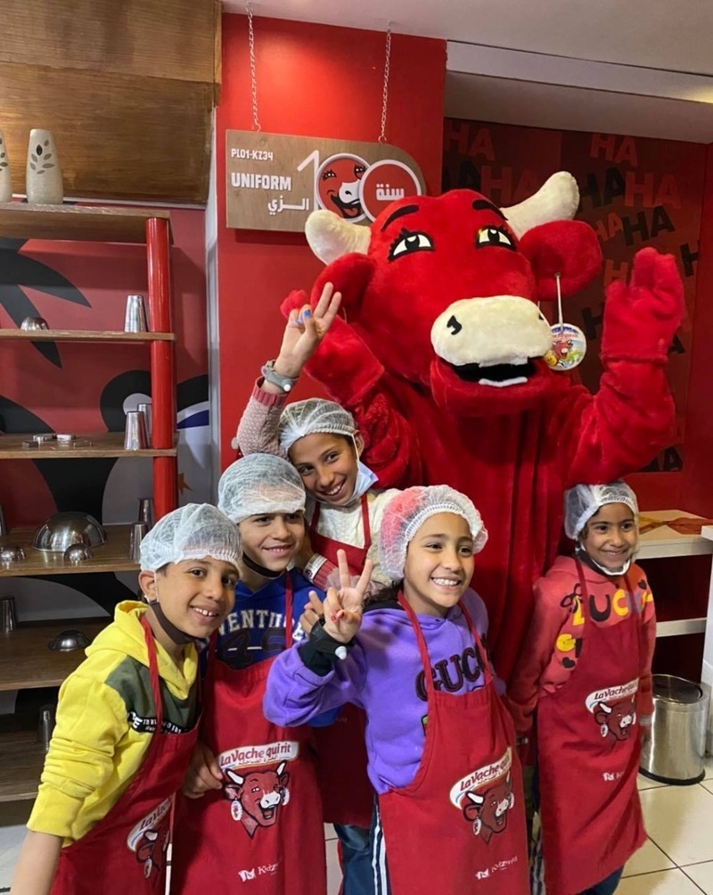 La Vache Qui Rit turns smiles into healthy meals to poor kids