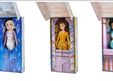 Disney’s classic dolls in 100% recyclable packaging