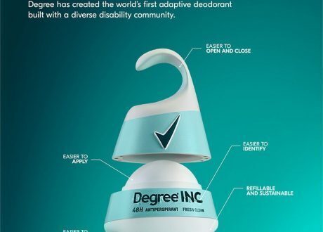 Unilever’s Degree introduces 1st-ever deodorant designed for disabled persons