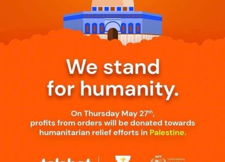 Food delivery company Talabat to donate profits to Palestinians