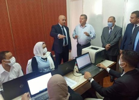 وزير قطاع الأعمال العام يزور شركة «شيني» لمتابعة إطلاق نظام «ERP» للتحول الرقمي