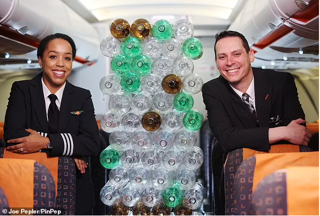 easyJet introduces new cabin crew and pilot uniforms made from recycled PLASTIC