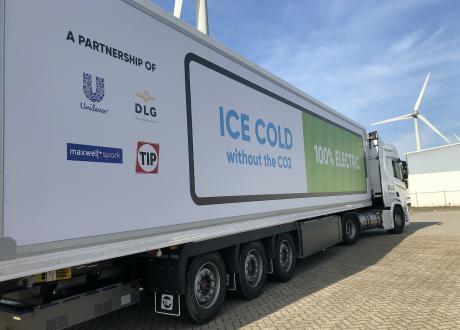 Unilever testing zero-emission refrigerated truck in Netherlands