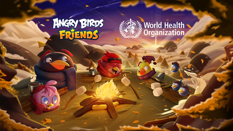 WHO, Angry Birds launch new Self-Care Tournament to raise awareness on mental health