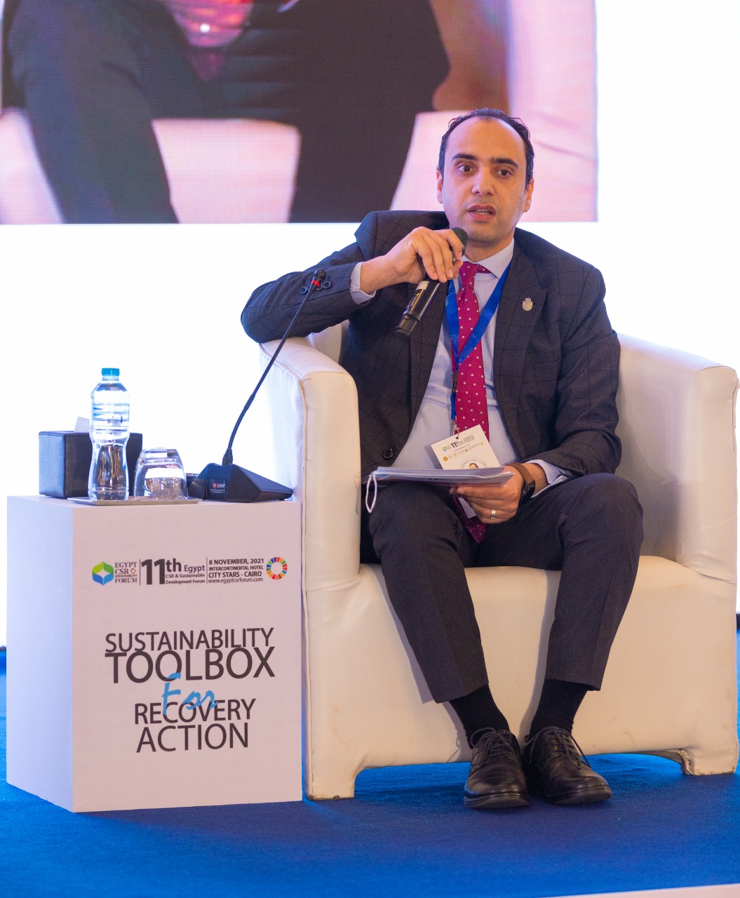 أمير التلواني : تنمية العنصر البشري جوهر عملية الاستدامة