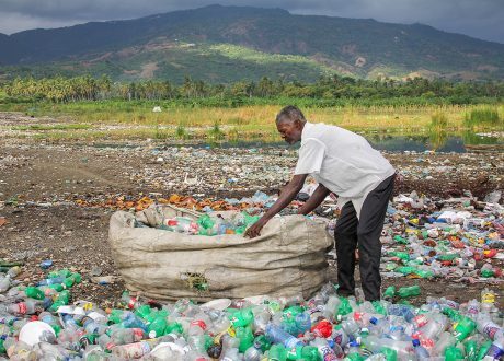 IOM’s plastic recycling initiative aims to reduce illegal migration in Haiti