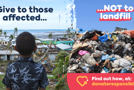 WFP’s Donate Responsibly campaign to help disaster-affected communities