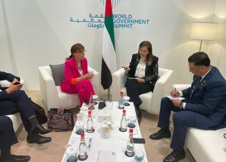 وزيرة التخطيط تلتقي الأمين العام للأونكتاد لبحث سبل التعاون المشترك
