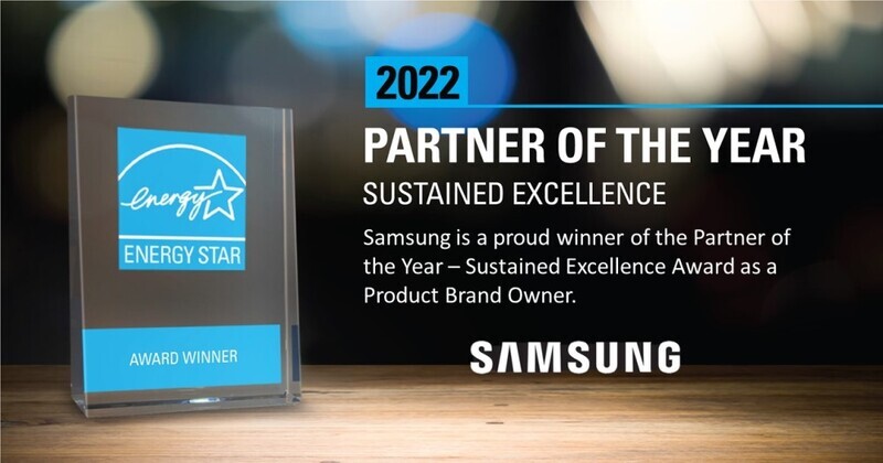 Samsung America receives two 2022 Energy Star Partner for energy protection