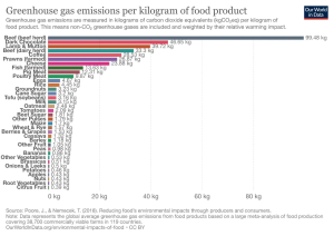 Food in a Planetary Emergency book shows impact of food choices on carbon emissions