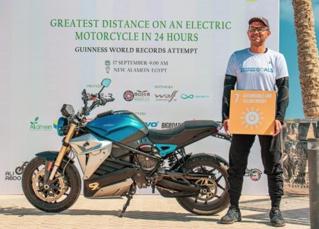 UNEP: Egypt’s Ali Abdo e-motorcycle tour among key Environment Day events