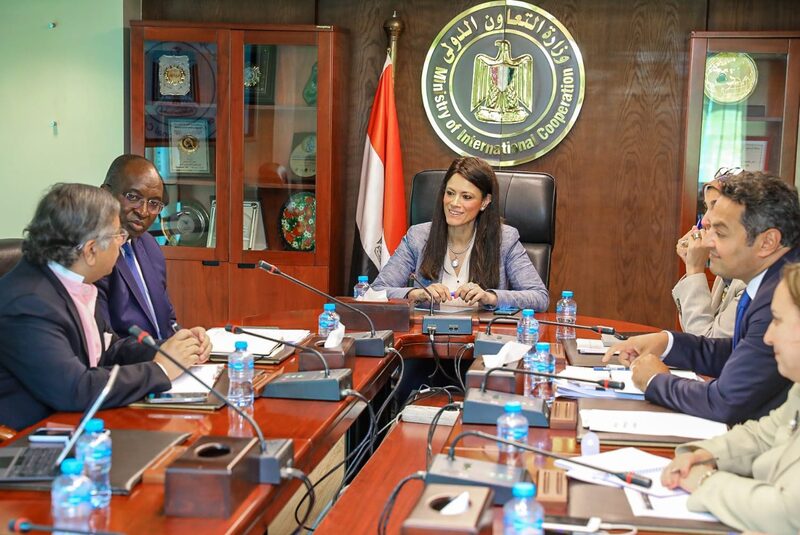 رانيا المشاط تلتقي بعثة التمويل الدولية لبحث التعاون في العمل المناخي