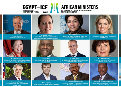 Prominent climate leaders to take part in Egypt-ICF on Africa’s climate change