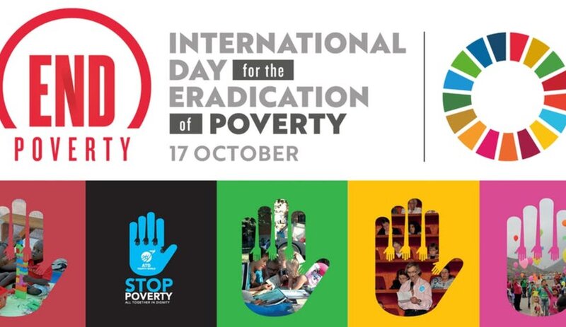 Int’l Day for Eradication of Poverty raises slogan of “Dignity for all”