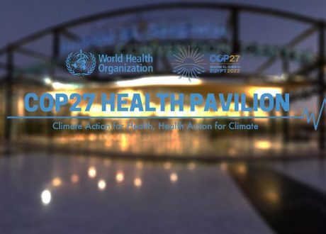 WHO pavilion at COP27 to hold over 40 side events on climate-related health issues