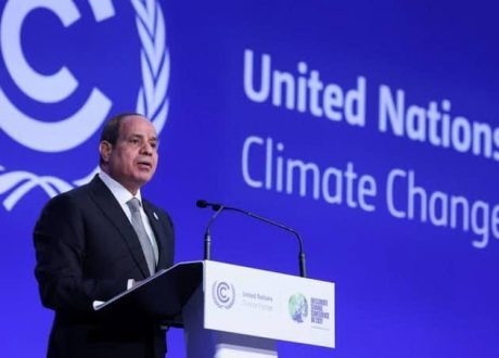السيسي: مصر وضعت أهدافًا طموحة عبرنا عنها في الاستراتيجية الوطنية لمواجهة تغير المناخ