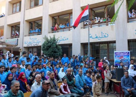 المواجهة و التجوال يواصل فعالياته في قرى حياة كريمة