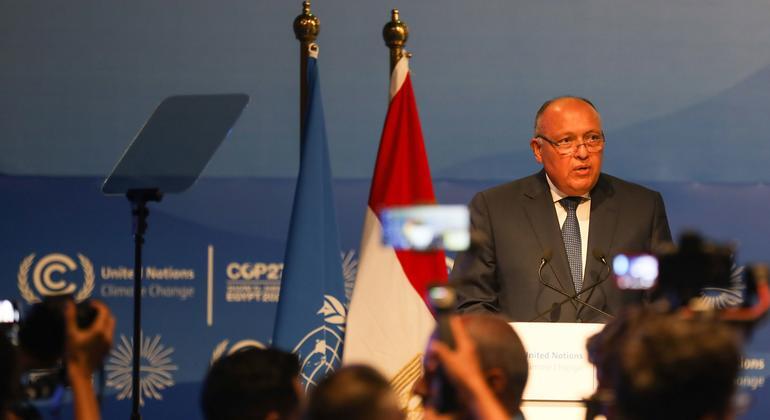 Shoukry:  Moving from negotiations and pledges to era of implementation is priority