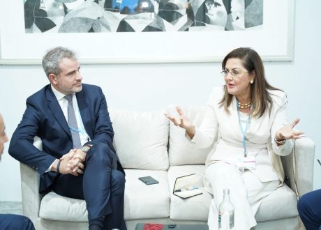 وزيرة التخطيط تجتمع مع فريق شركة جوجل العالمية  لبحث التعاون المشترك