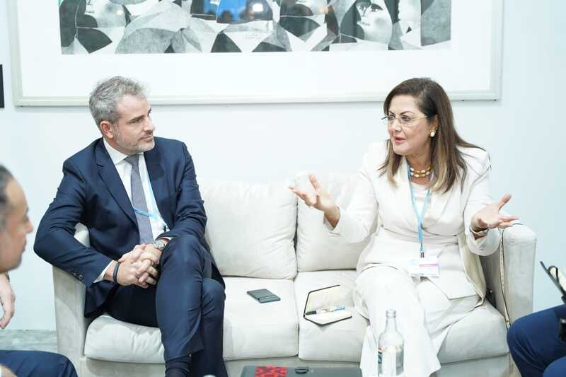 وزيرة التخطيط تجتمع مع فريق شركة جوجل العالمية  لبحث التعاون المشترك