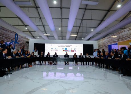 رانيا المشاط: مصر تقدم نموذجًا للعالم للتحول من التعهدات إلى التنفيذ عبر برنامج “نُوَفِّي”