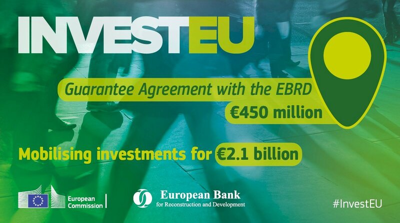 EC-EBRD deal to unlock €2.1 bn investment in sustainable infrastructure, green economy