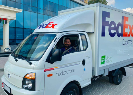 FedEx launches in UAE first EV trial in Middle East, Africa