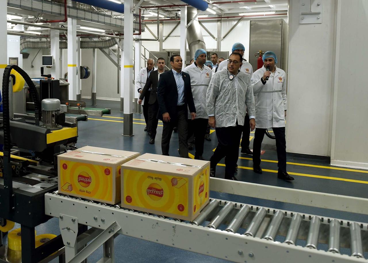 PM inspects new production line of Chipsy as PepsiCo Egypt expands investments