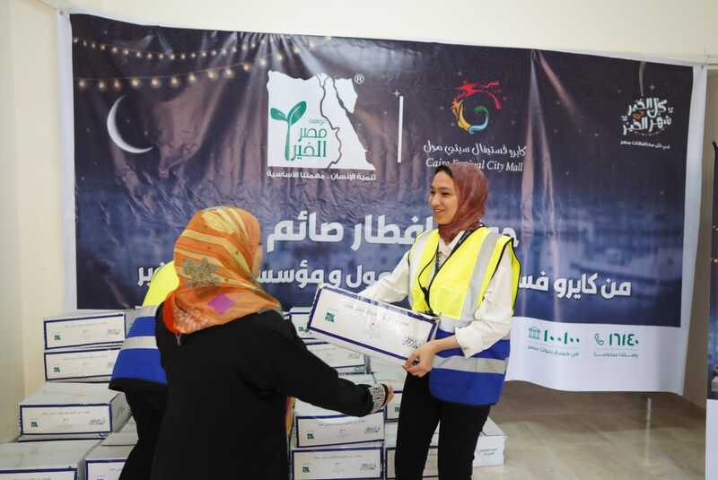 Cairo Festival, Misr El Kheir distribute thousands of food boxes under CSR