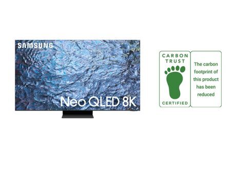 Six models of Samsung Neo QLED obtain “Reducing CO2” certification