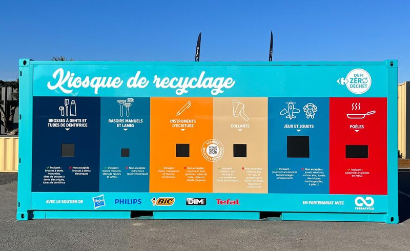Carrefour, six partners team up for launching recycling kiosks in France
