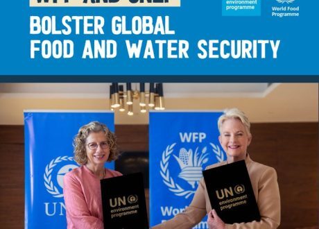 WFP, UNEP sign deal to address climate change impact on food security
