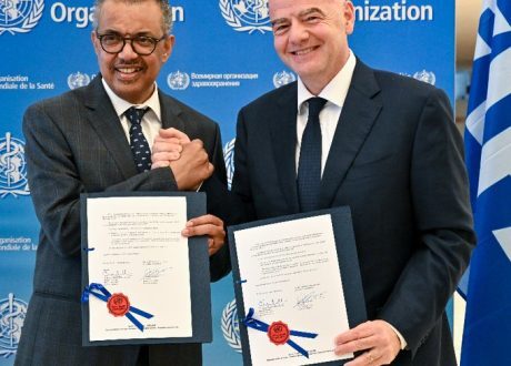 FIFA, WHO extends their cooperation deal to promote health services worldwide