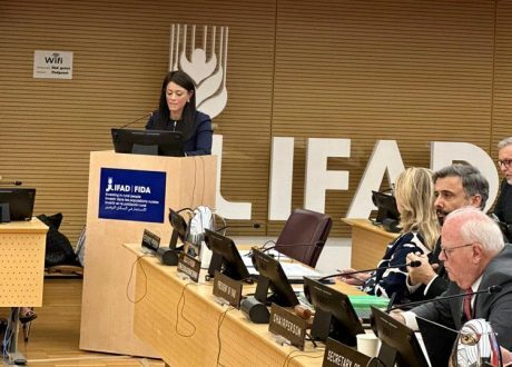 رانيا المشاط: الشراكة مع صندوق «إيفاد» عززت الحلول المبتكرة لدفع التنمية الريفية