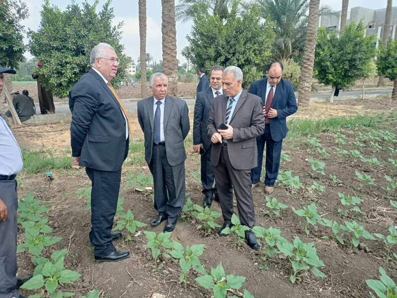 «وزير الزراعة» يؤكد على أهمية البحوث العلمية التطبيقية التى تستنبط أصناف تتاقلم مع التغيرات المناخية و ترشد استهلاك المياه