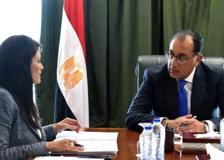 رئيس الوزراء يناقش مع وزيرة التعاون الدولي تعزيز جهود العلاقات مع شركاء التنمية