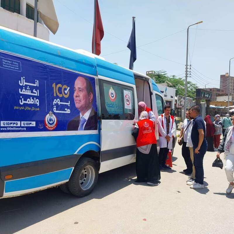 «الصحة» : تقديم 56 ألفًا و597 خدمة ضمن مبادرة ١٠٠ مليون صحة