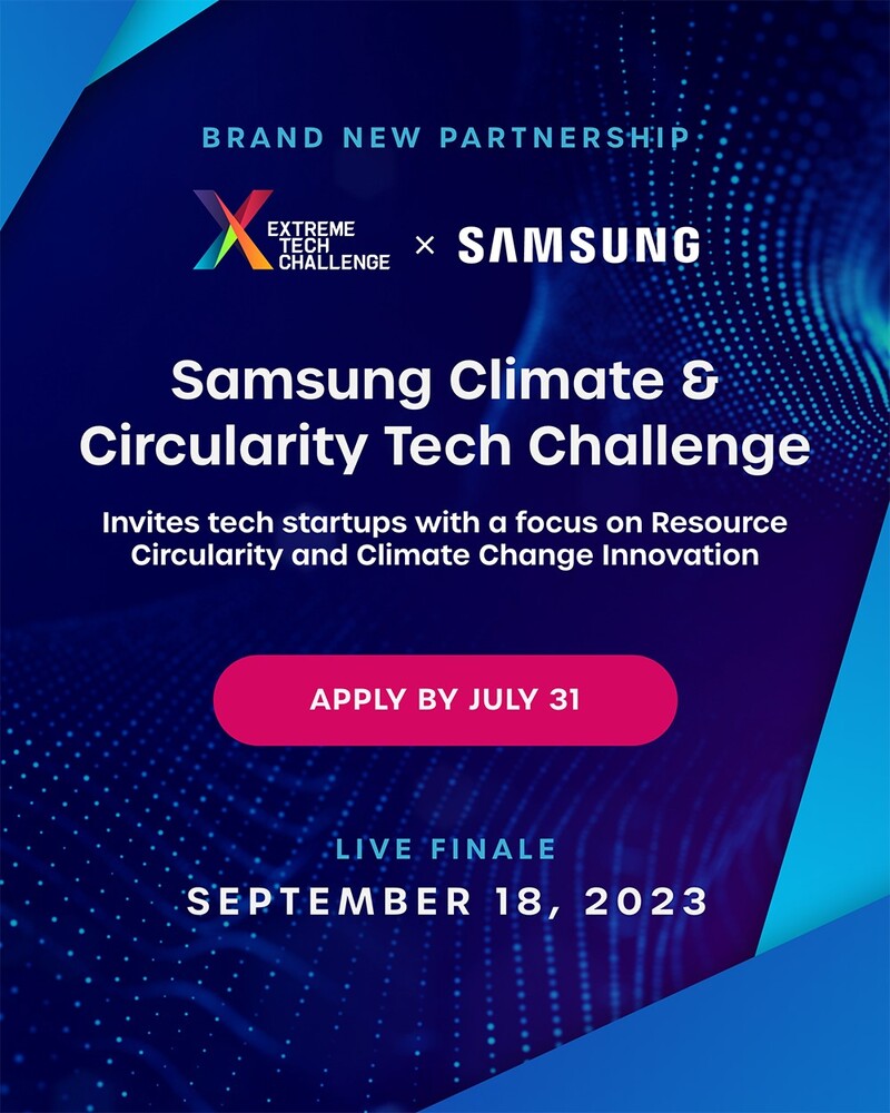 Samsung partners with XTC to launch its Climate& Circularity Tech Challenge