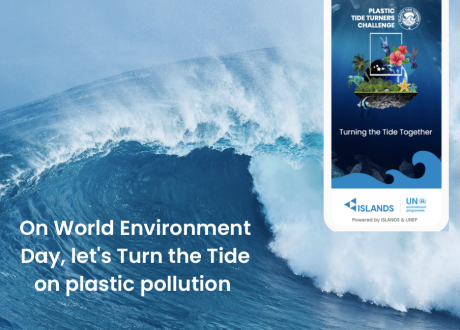 Tide Turners app to help young people in small-island developing state combat plastic pollution 