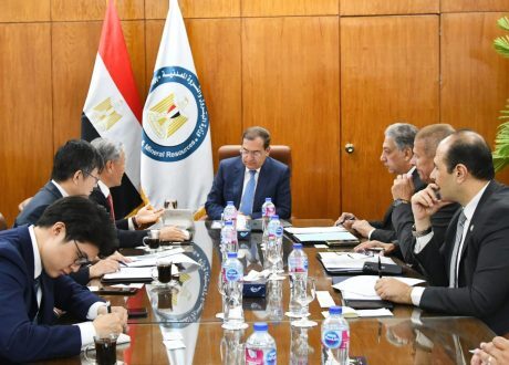 مصر وكوريا الجنوبية يبحثان تطوير العلاقات فى مجالات البترول والغاز والطاقة الخضراء