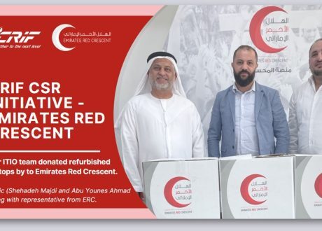 CRIF Gulf committed to social welfare, cutting e-waste