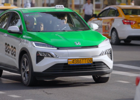 Tajikistan’s Rakhsh green taxi expected to cut CO2 emissions by 1,240 tons