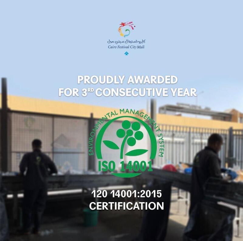 CFC Mall awarded ISO certification waste management for 3rd Year in row