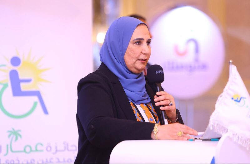 وزيرة التضامن تشهد اختبارات المشاركين بمسابقة “جائزة عمار لدعم المبدعين من ذوي الإعاقة”