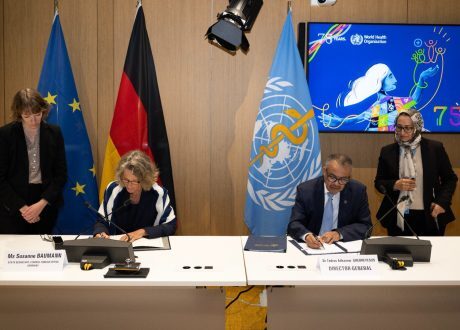 Germany contributes further €40 m to WHO’s work in health emergencies