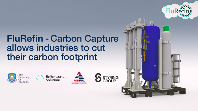 FluRefin carbon capture system cops 2023 Engineering Award