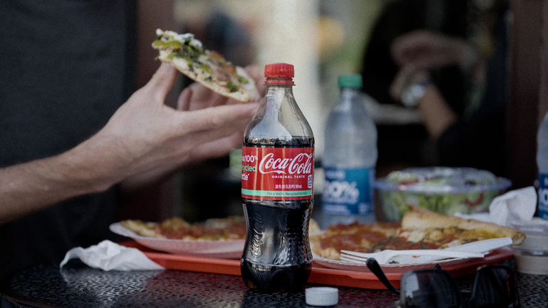 Coca-Cola promotes recycling by plastic-bottle-for-free pizza offer in 3 US cities