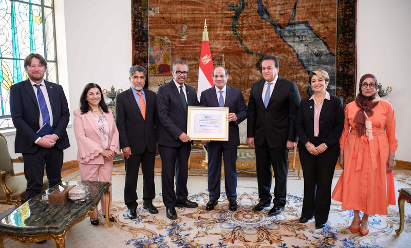 Egypt becomes first country to achieve WHO’s “gold tier” in eliminating hepatitis C 